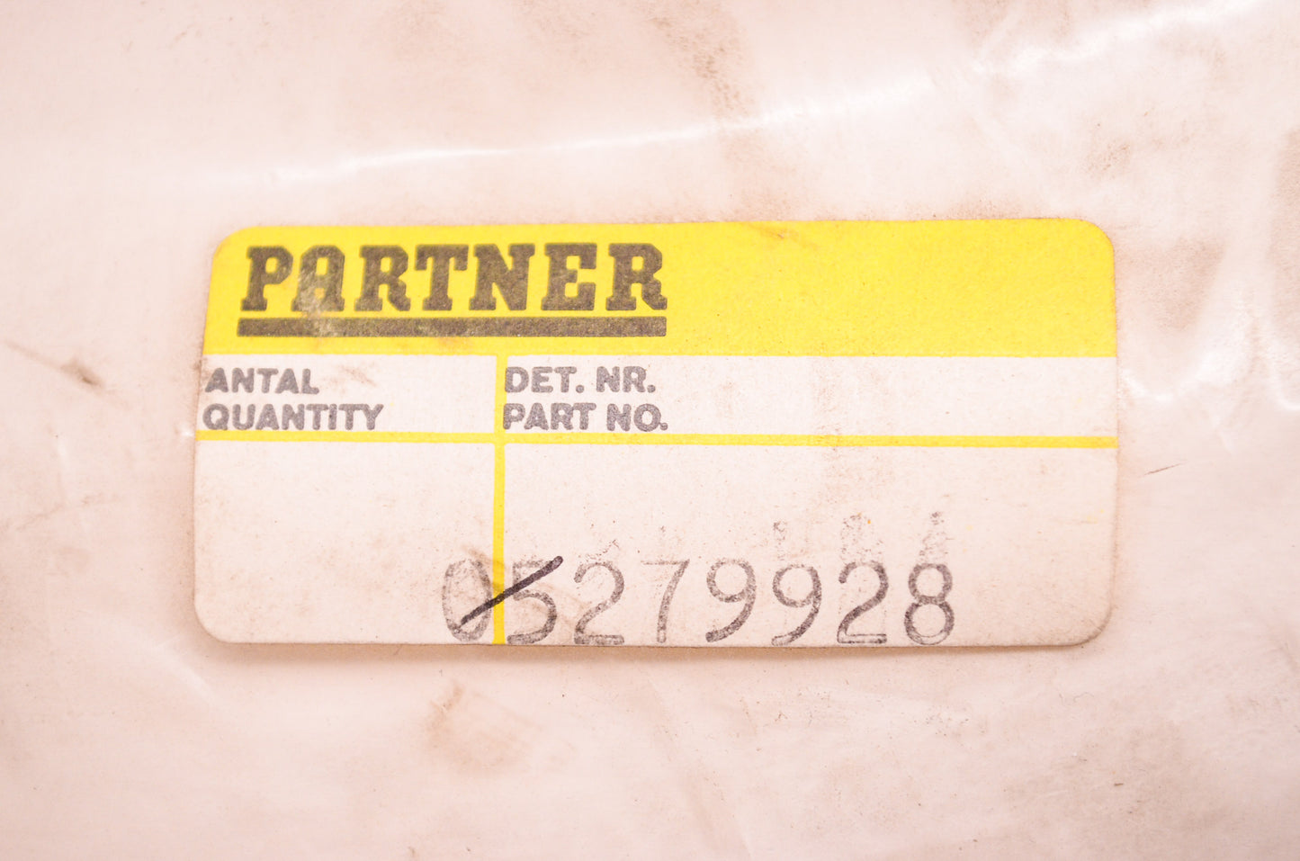 New Partner Chainsaw Gasket Kit NOS