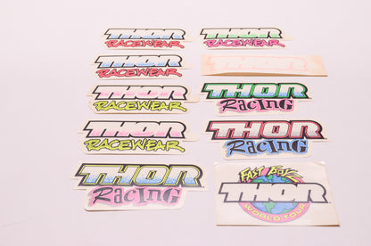 Racing 10 Assorted Decals Kit Qty 10 NOS