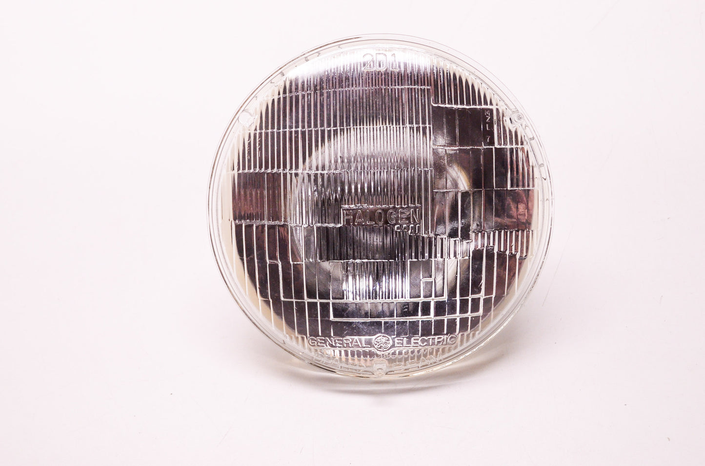 New GE High Low Beam 12V 3 Prong Base Round Headlight Lamp Bulb NOS