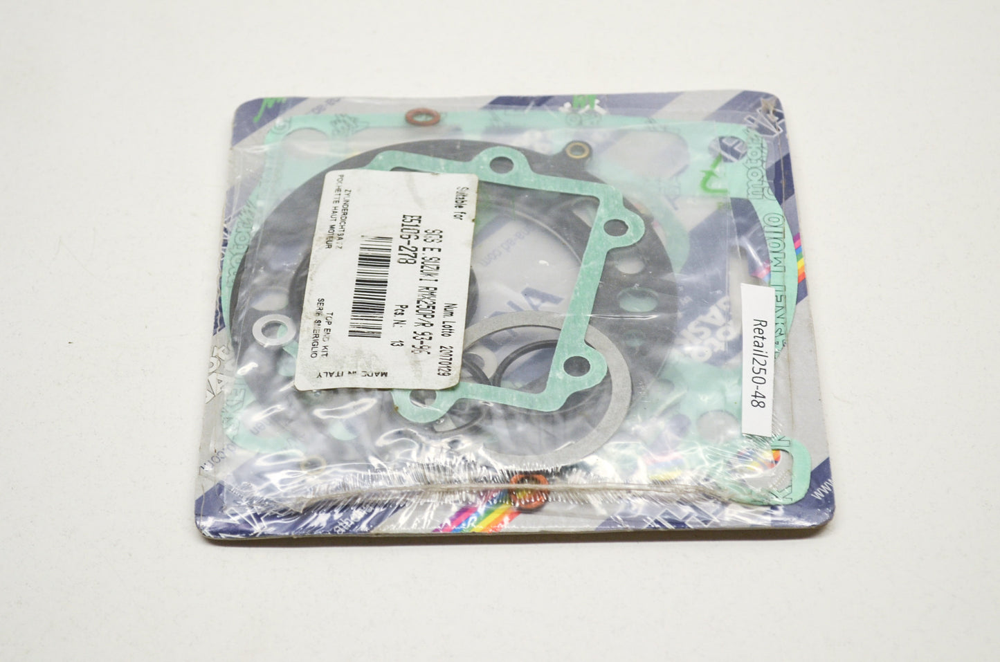 New Motor Gasket Top End Gasket Kit Suzuki 93-96 RMX250 NOS