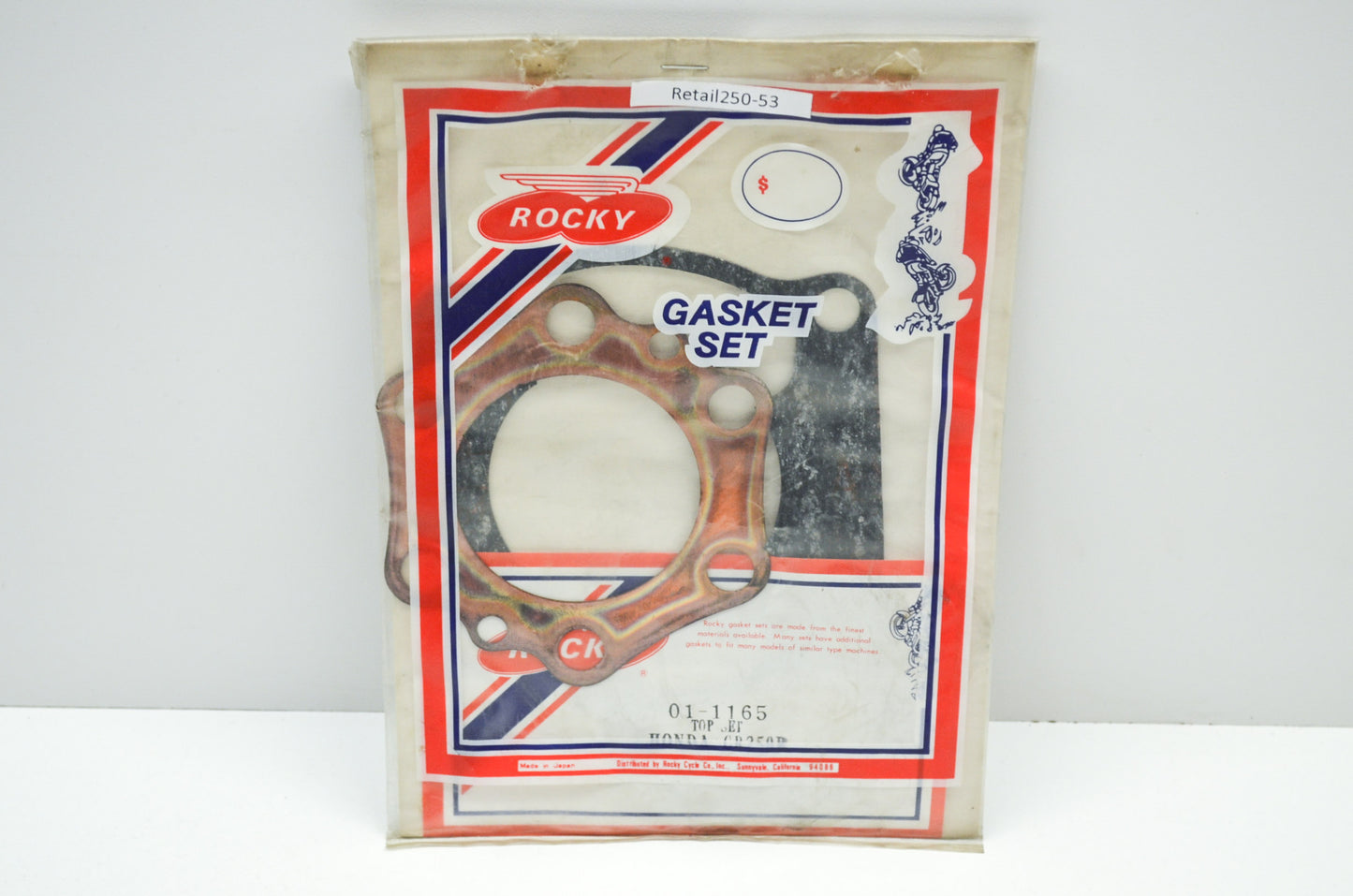 Top Gasket Set Missing Pieces Honda CR250R NOS