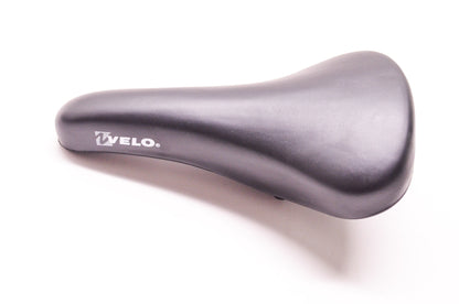 Inline Bicycle Velo Accessories Black Padded Vinyl Saddle Seat Assembly NOS