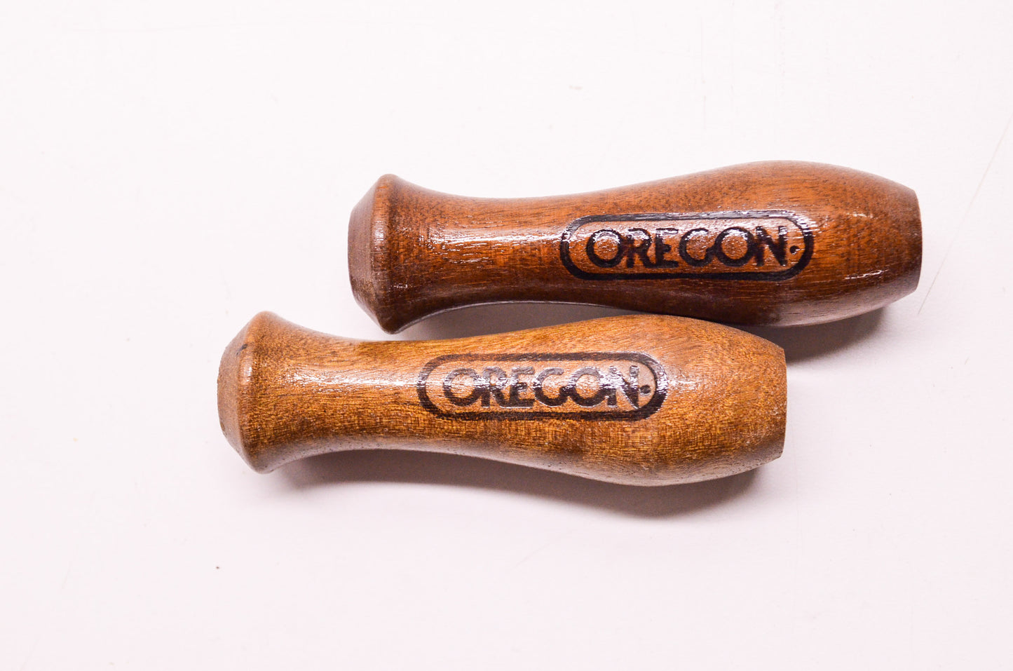 New Oregon Dura Max Wooden File Handle style 1 Qty 2 NOS