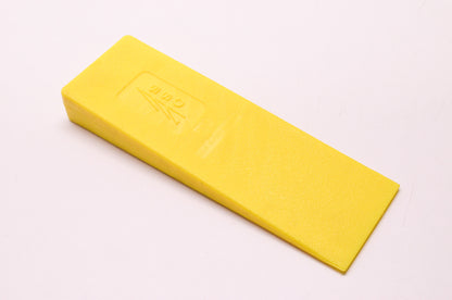 Yellow Plastic Double Taper Wedge 10' NOS