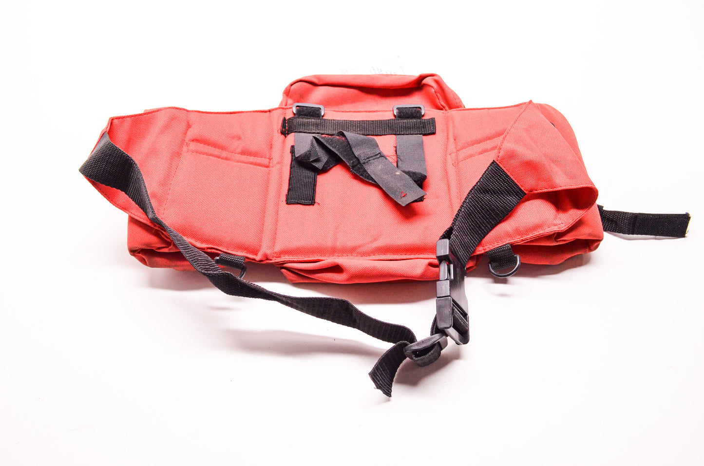 New Advent Red Fanny Pack Bottle Tote NOS