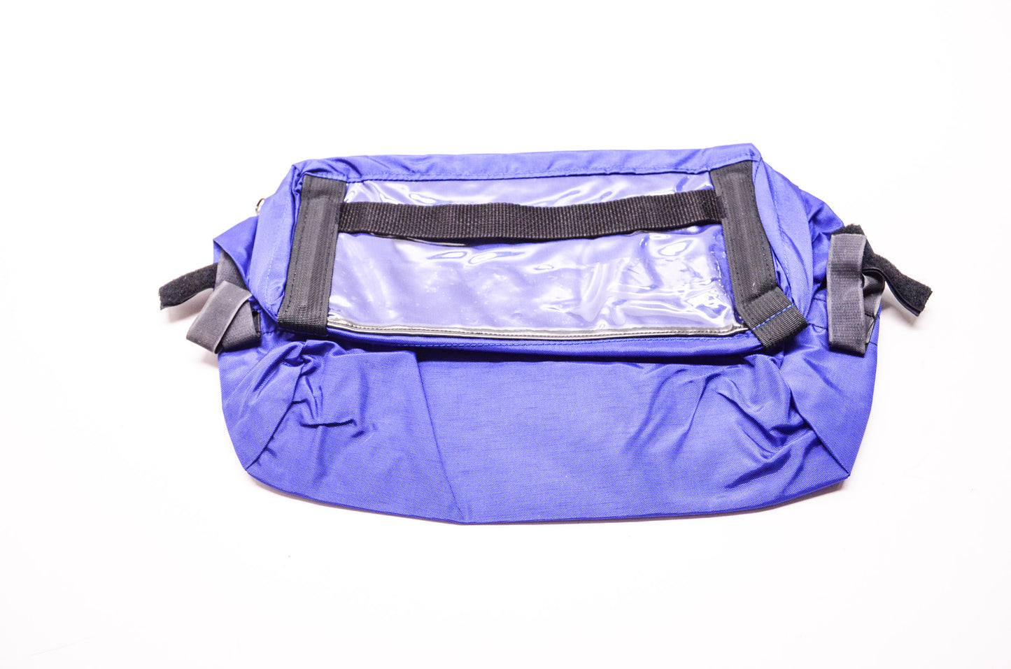 New Bellwether Blue Waterproofed Nylon Soft Handlebar Pack 9' x 5' x 12' NOS
