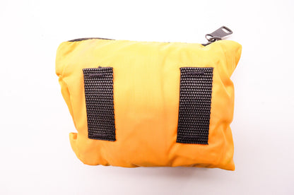 New Mi-Bag Washable Water Repellent Nylon Yellow/Orange Mini Rucksack NOS