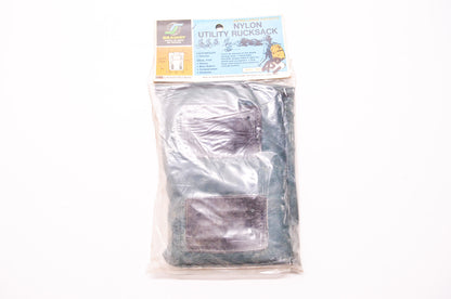 New Seaway Extra Large Capacity Green Nylon Rucksack 23-1/2' x 17' x 13' NOS