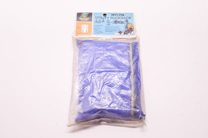 New Seaway Extra Large Capacity Blue Nylon Rucksack 23-1/2' x 17' x 13' NOS