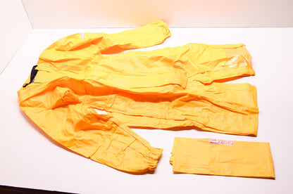 New Slipstreamer Inc Thunderwear Yellow Nylon All Weather Rain Suit Size M NOS