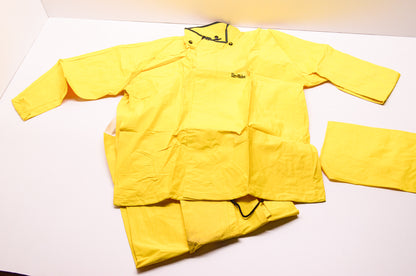 New Neese Dry Rider Yellow Foul Weather Gear Jacket & Pants Mens Size Small (Wom