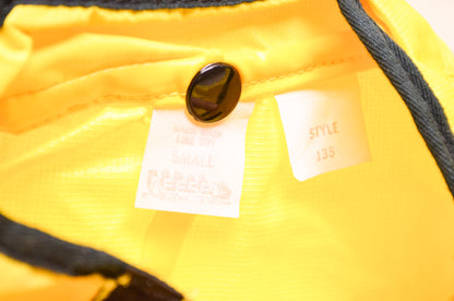 New Neese Dry Rider Yellow Foul Weather Gear Jacket & Pants Size Small NOS