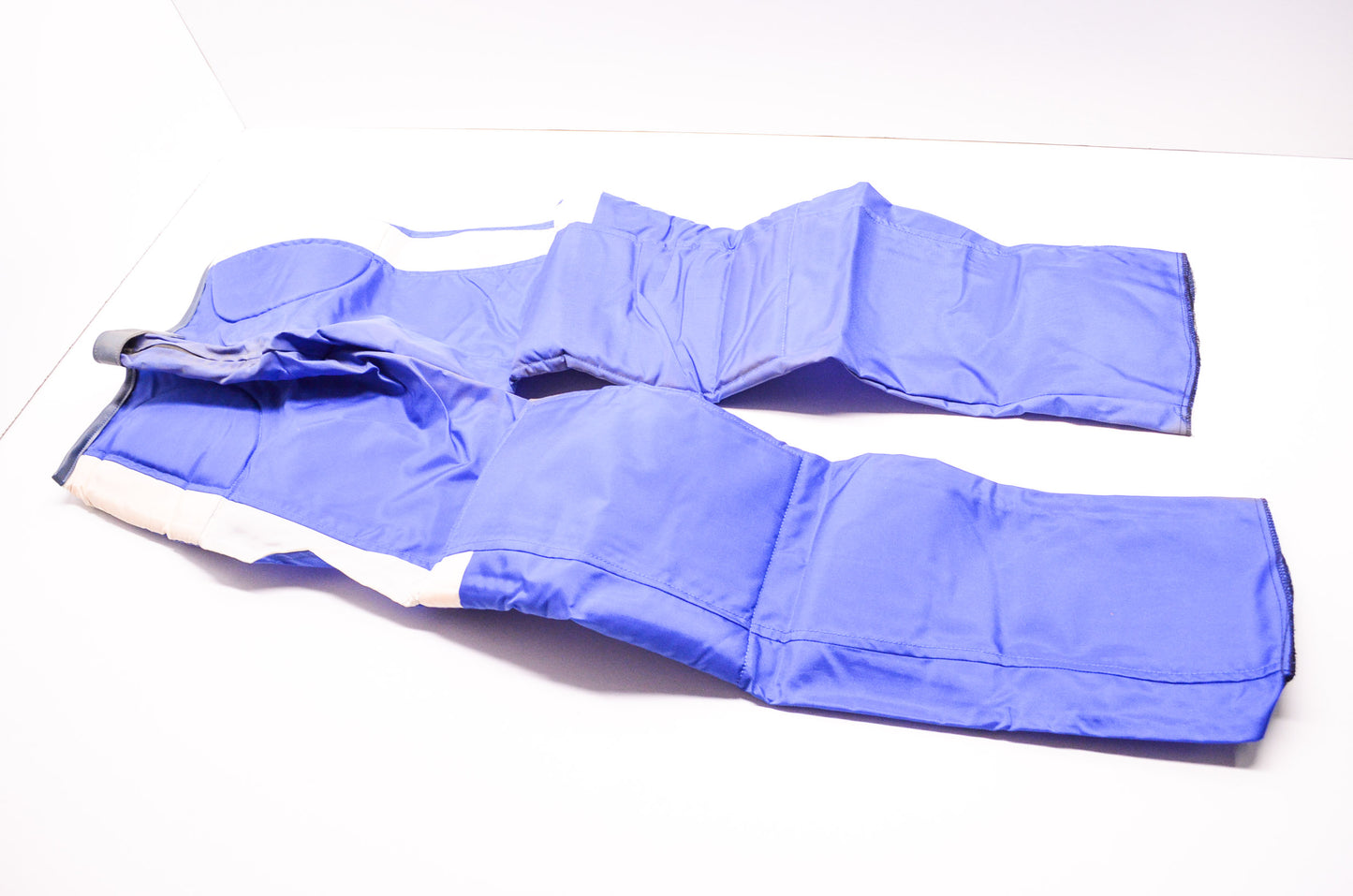 New Stick Em Up Blue Padded Riding Motorcycle Motorcross Pants 34' Waist Vintage