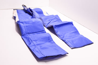 New Stick Em Up Blue Padded Riding Motorcycle Motorcross Pants 34' Waist Vintage