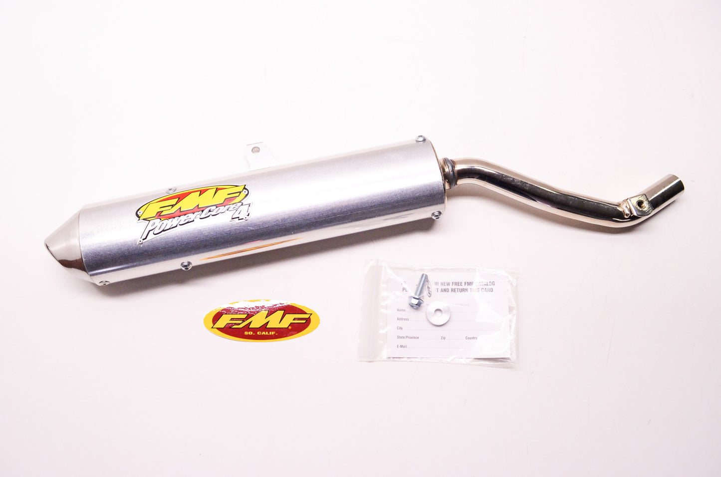 New FMF PowerCore 4 Play Bike Exhaust Assembly w/ Spark Arrestor Suzuki DRZ125 K