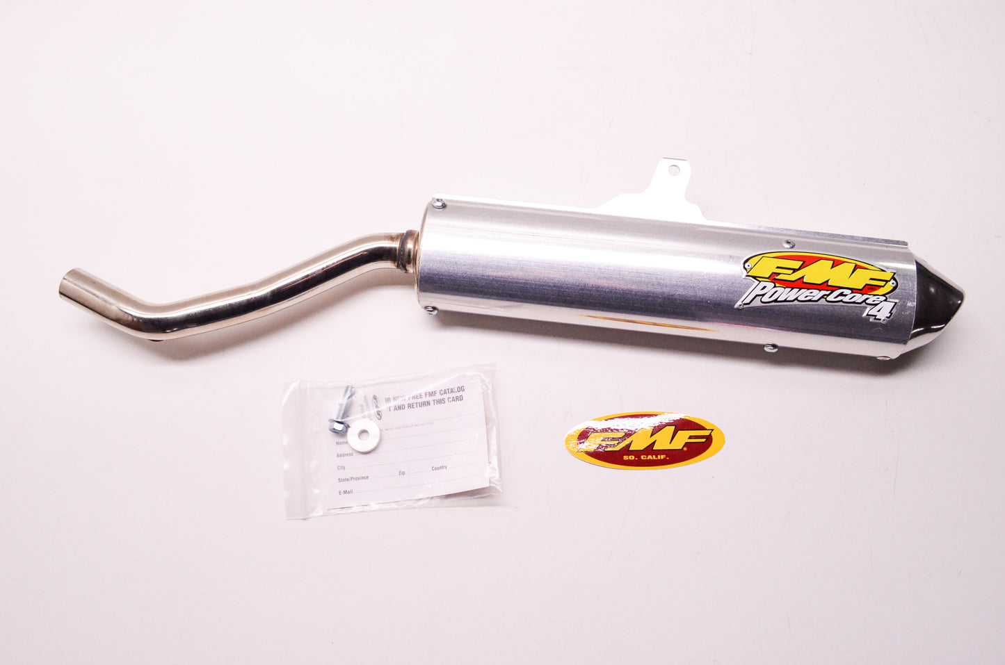 New FMF PowerCore 4 Play Bike Exhaust Assembly w/ Spark Arrestor Suzuki DRZ125 K