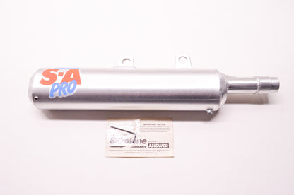 New Answer Racing S-A Pro Exhaust Muffler Silencer Assembly w/ Spark Arrestor NO