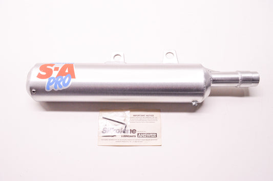 New Answer Racing S-A Pro Exhaust Muffler Silencer Assembly w/ Spark Arrestor NO