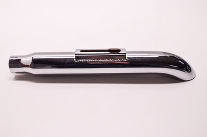 Generic Aftermarket Chrome Motorcycle Turn Down Slip On Muffler Exh