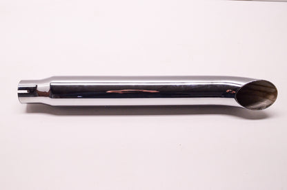 Generic Aftermarket Chrome Motorcycle Turn Down Slip On Muffler Exh