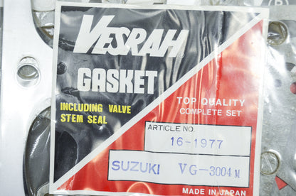 New Vesrah Complete Gasket Set Suzuki NOS