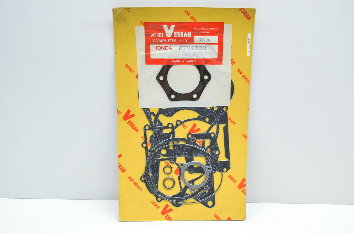 New Vesrah Complete Gasket Set Honda 81-83 ATC250R NOS