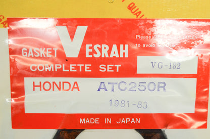 New Vesrah Complete Gasket Set Honda 81-83 ATC250R NOS