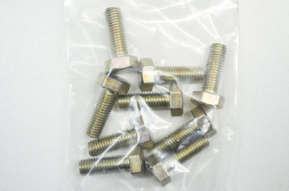 Bolts 17mmx30mmx10mm Qty 9 NOS
