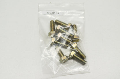 Bolts 17mmx30mmx10mm Qty 9 NOS