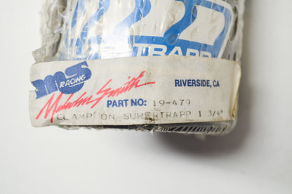 New Supertrapp Muffler 1-3/4' NOS