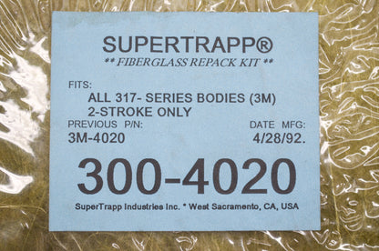 New Supertrapp Fiberglass Repack Kit 2-Stroke Only NOS