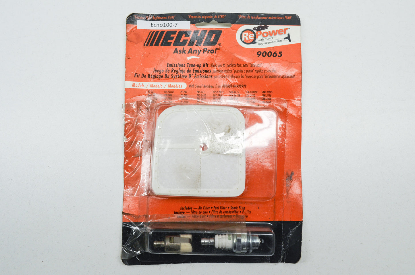 Emissions Tune-up Kit PAS-260 PE-260 PPT-26 SRM-260 NOS