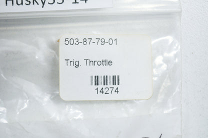 New OEM Husqvarna Throttle Trigger 123 223 323 324 325 326 NOS