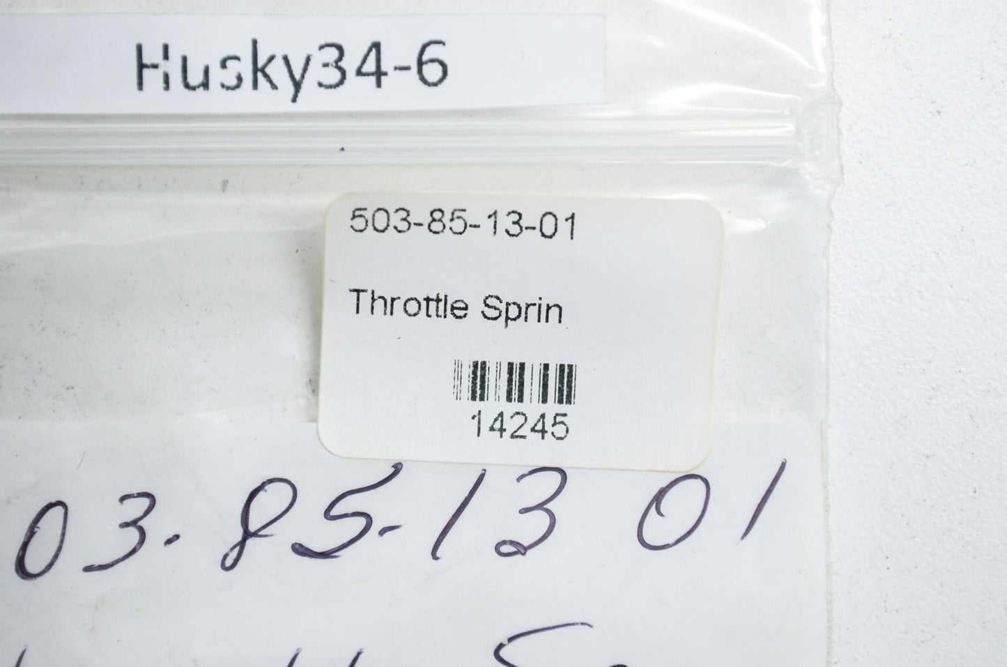 Throttle Spring 334 T 335 XPT 338 XPT NOS