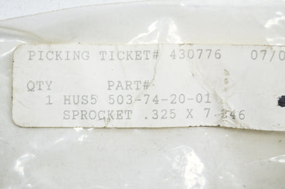 Sprocket .325x7 246 42 NOS