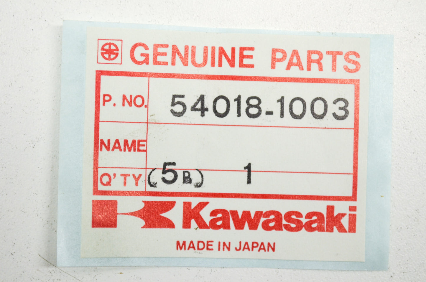 New OEM Kawasaki 54018-1003 Tachometer Cable NOS