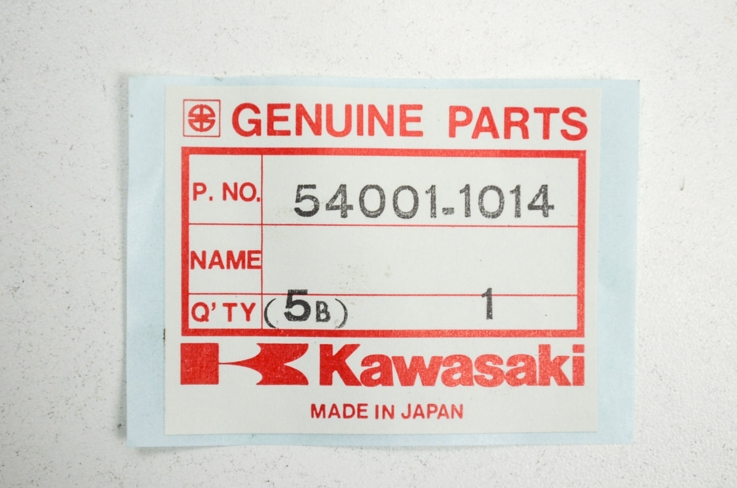 OEM Kawasaki 54001-1014 Speedometer Cable NOS