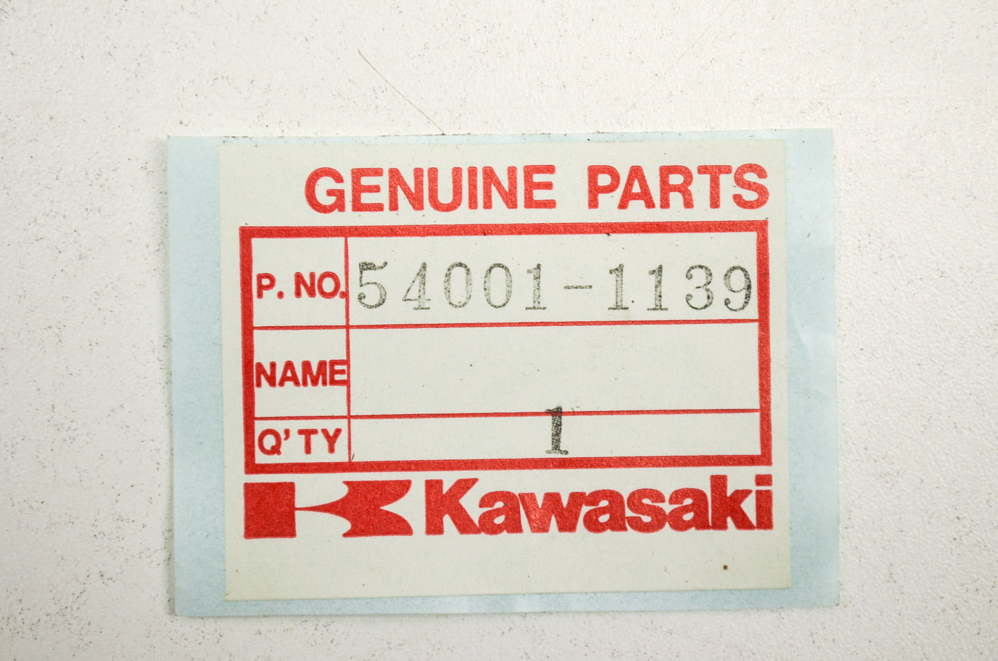 OEM Kawasaki 54001-1139 Speedometer Cable NOS