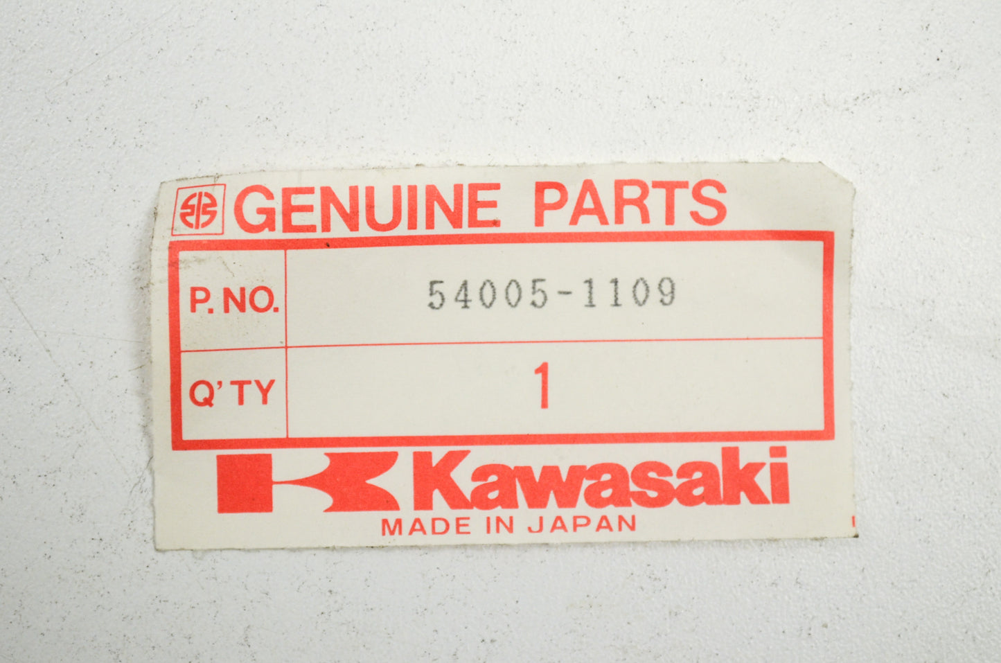 OEM Kawasaki 54005-1109 Brake Cable NOS