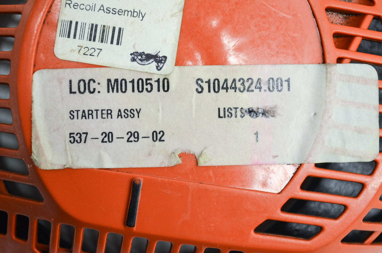 Recoil Assembly 570 575 XP 576 XP NOS