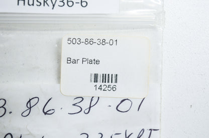 Bar Plate NOS