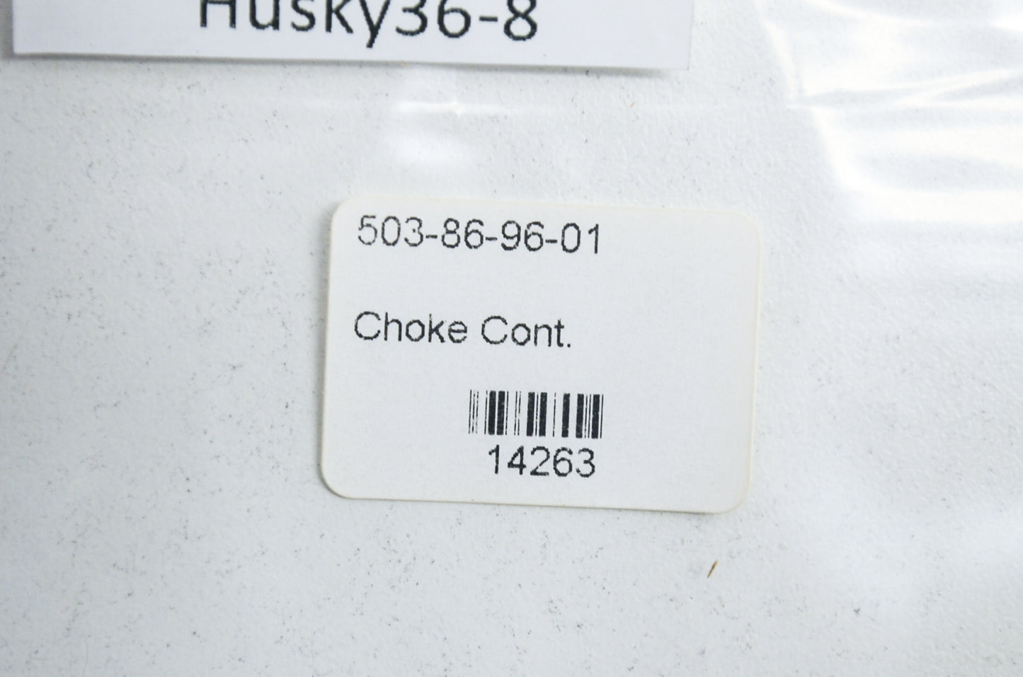 New OEM Husqvarna Choke Control Black 340 345 346 350 353 NOS