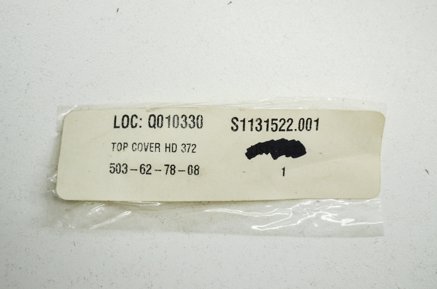 New OEM Husqvarna Top Cover 362 372 NOS