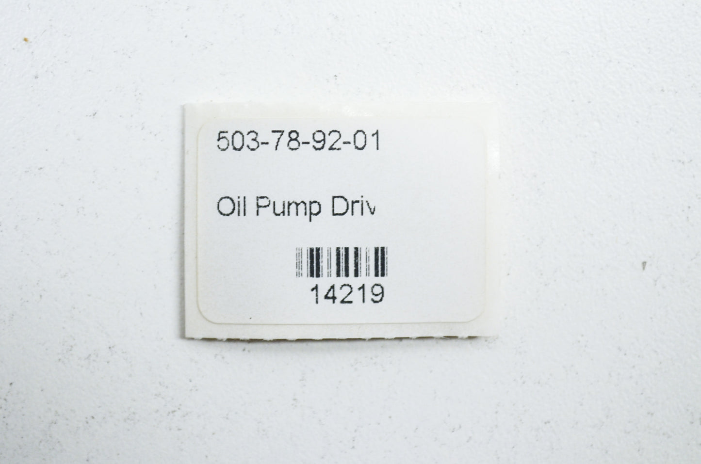 Oil Pump Drive Gear NOS