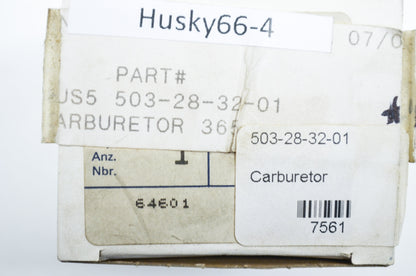 New OEM Husqvarna Carburetor 365 NOS