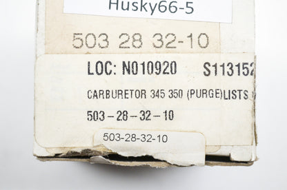 New OEM Husqvarna Carburetor 345 350 NOS