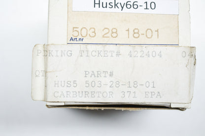 New OEM Husqvarna Carburetor 371 EPA NOS