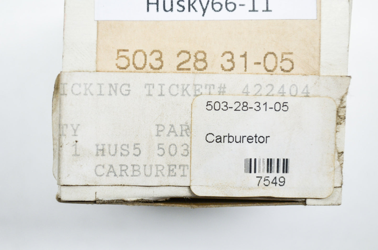 New OEM Husqvarna Carburetor 51 55 Rancher EPA NOS