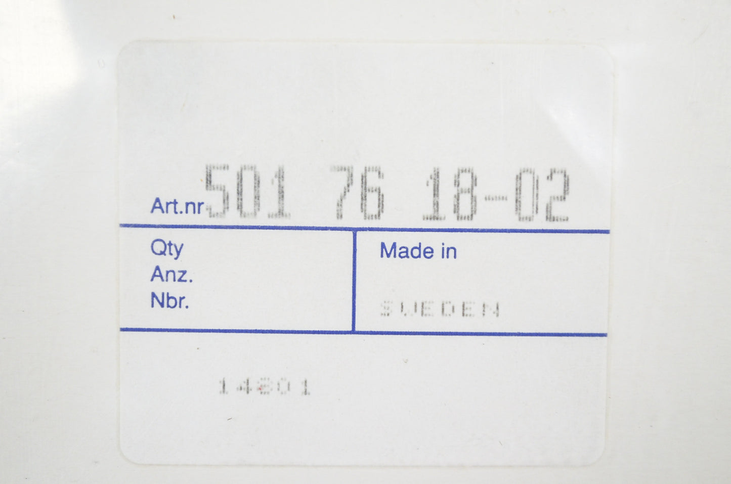 New OEM Husqvarna Gasket Set 55 Rancher NOS