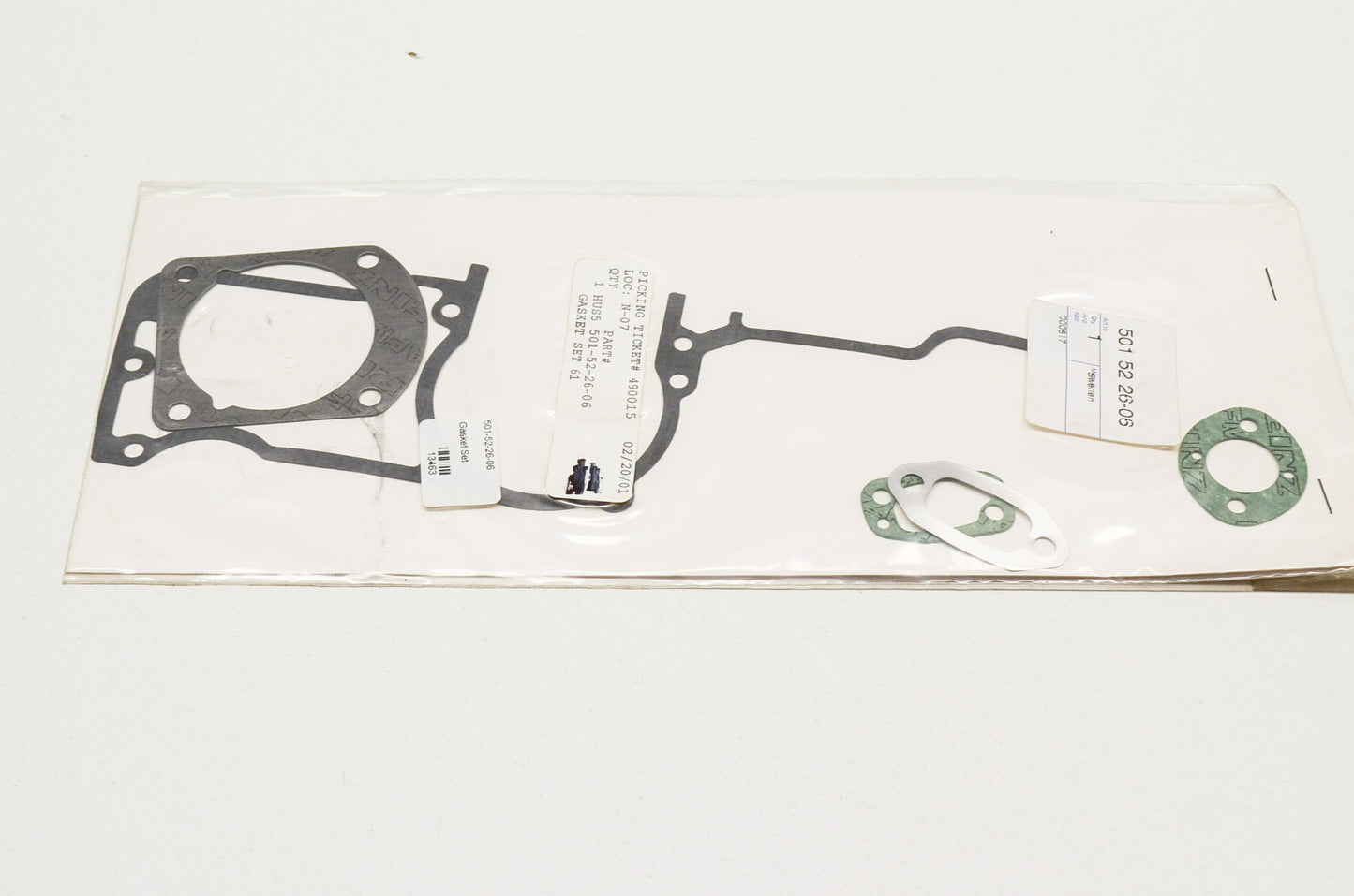 New OEM Husqvarna Gasket Set 61 NOS
